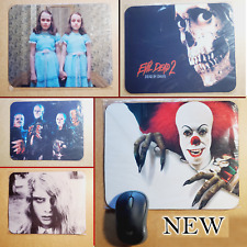 Horror Mousepads - New - 8x10 inch - 60's 70's 80's 90's Horror movie mouse pad picture