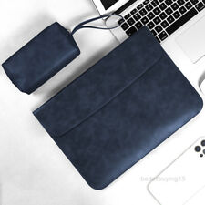 PU Leather Laptop Bag For Macbook Air Pro Lenovo HP 13 14 15 16 inch Sleeve Case picture