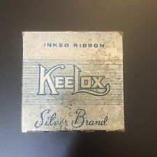 Vintage KeeLox Silver Brand Typewriter Ribbon  Royal Royal Electric NOS picture