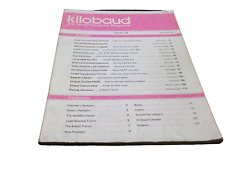 VINTAGE kilobaud Issue 9 MAGAZINE Rare September 1977 UOS RARE COLLECTIBLE picture