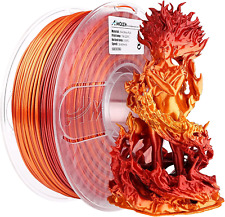 PLA 3D Printer Filament, PLA Filament 1.75Mm Silk Shiny Filament Red Gold Filame picture