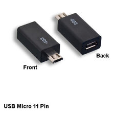 KNTK USB 2.0 Micro B 5 Pin to Micro 11 Pin Adapter for Samsung Galaxy Smartphone picture