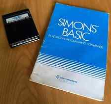 1983 Commodore 64 Simon's Basic Cartridge 114 Programming Commands w/ Manual picture