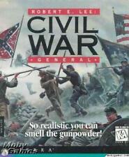 Robert E Lee Civil War General PC CD union confederate battles gun strategy game picture