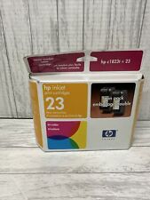HP Invent Ink - 23 Tri-Color - Brand New In Box - Qty 2 - Exp  Jan 2003 picture