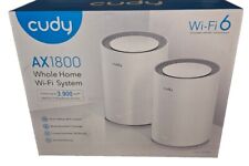 CUDY AX1800 Whole Home Wi-Fi System M1800 White - New (Open Box) picture