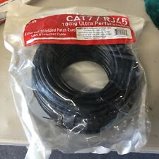 100ft CAT7 10Gbps S-STP Shielded Flexible Premium Patch Cord picture