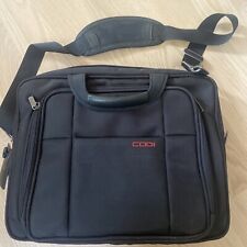 Codi Black Laptop Bag / Briefcase w/Shoulder Strap picture
