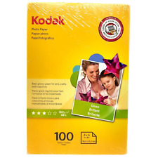 Kodak 4x6 Gloss Photo Paper 100 Sheet Pack New In Box Sealed Plastic picture