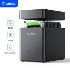 ORICO 5 Bay Hard Drive Enclosure USB3.0/Type-C 3.5'' HDD Docking Station 5x18TB picture