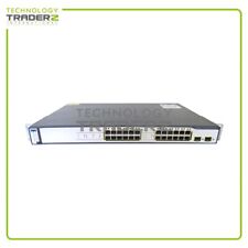 WS-C3750-24PS-S V10 Cisco Catalyst 3750 V10 24-Port PoE 2x SFP Network Switch picture