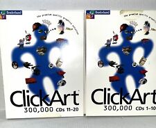 Broderbund ClickArt Software Clip Art 300,000  Images 10CDs  Graphic Design picture
