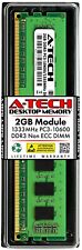 A-Tech 2GB PC3-10600 Desktop DDR3 1333 MHz DIMM 240-Pin Non-ECC Memory RAM 1x 2G picture