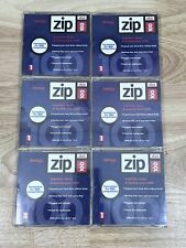Lot of 6 - iOmega Zip Disk 100MB Capacity Mixed Disks Vintage 1994 Preowned picture