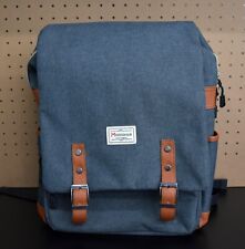 Modoker Fashionbag Vintage Laptop Backpack Gray picture
