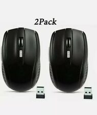 2 PACK Wireless  Mouse Bluetooth 2.4GHz Wireless PC Optical Mouse for Laptop PC picture