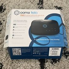 Ooma Telo Free Smart Home Phone Service Black New SEALED BOX picture
