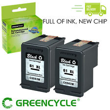61XL 2 PACK Black Ink Cartridge Compatible with HP Officejet 2620 2621 2622 2624 picture