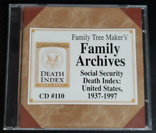 Family Archives: U.S. Social Security Death Index (BRODERBUND) / CD-ROM / PC MAC picture
