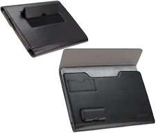 Broonel Black Leather Folio Case For Lenovo Yoga Book 9i Gen 8 (13.3