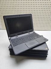 Lot of Five (5) Dell Chromebook 11 P22T Laptops With Miscellaneous Issues Read picture