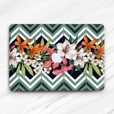 Tropical Flowers Botanical Geometric Hard Case For Macbook Air 13 Pro 16 13 15 picture