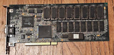 RARE PCI VGA Matrox Ultima Plus 507-02 with IS-ATHENA R1 chip + Memory Tech Spec picture