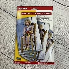 Canon Vtg Glossy 4x6 Photo Cards Paper 20 Sheets NEW OLD STOCK picture
