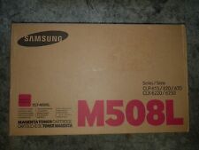 Genuine Samsung CLTM508L Magenta Toner Cartridge CLP-615/620/670 CLX-6220 BNIB picture