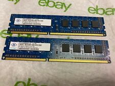 Nanya 4GB (2X2GB) PC3-10600 DDR3-1333MHz non-ECC Unbuffered CL9 240-Pin DIMM picture
