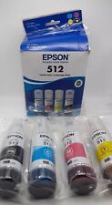 Epson 512 4PK Ink Cyan, Magenta, Yellow, Black Exp 12/2026 - Open Box picture