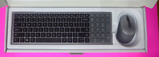 Genuine Dell Multi-Device Wireless Keyboard & Mouse KM7120W CT3M2 picture