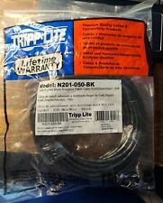 1-TRIPP LITE CONNECTIVITY N201-050-BK 50FT CAT6 PATCH CABLE M/M BLACK, Red, Blue picture