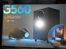 NEW Logitech G560 LIGHTSYNC PC Gaming Speaker System Speakers 980-001300 picture