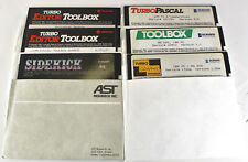 Lot of 6 Vintage Borland International 5.25 Floppy Diskettes  picture
