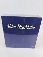 NEW SEALED Aldus PageMaker Version 4.00 For Apple Macintosh 3.5