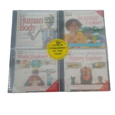 DK Interactive Learning 4 Pack CD-ROM Human Body World Science history picture