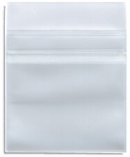 200-Pak =CLEAR PLASTIC POLY (CPP)= CD Sleeves, with Resealable Flap (4 x 50-Pak) picture