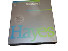  LOT#7 HAYES SMARTCOM II v3.1 VINTAGE SOFTWARE WITH DISKETTES COMPLETE RARE picture