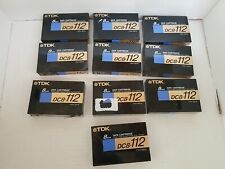  Lot Of 10 TDK  8mm Data Cartridge DC8-112 Tape New  Sealed picture