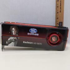 Sapphire AMD Radeon HD 5870 Graphics Card GPU Computer Gaming Tested picture