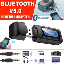 Bluetooth 5.0 Adapter 3.5mm Jack Wireless Transmitter Receiver for TV Audio PC picture