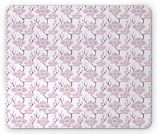 Ambesonne Floral Meadow Mousepad Rectangle Non-Slip Rubber picture