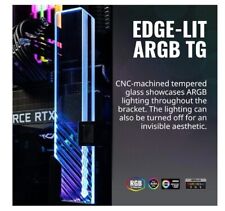 MasterAccessory ARGB GPU Support Bracket, Edge-Lit ARGB Tempered Glass, Universa picture