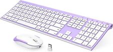 Jelly Comb Multicolor Wireless Bluetooth Slim Mouse and QWERTY Standard Keyboard picture