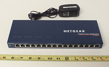 Genuine NETGEAR ProSafe 16 Port 10/100 Switch Model FS116 picture