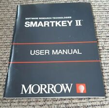 SMARTKEY II vintage computer software User's Guide MORROW DESIGNS 1983 BOOK CP/M picture