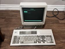 Vintage IBM 3476 Green Twinax Terminal w/ 1395660 Model M Keyboard Working EUC picture