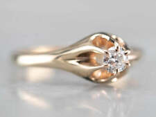 Antique European Cut Diamond Engagement Ring picture