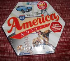 America Adventure by Knowledge Adventure DOS or Windows Game CD-ROM picture